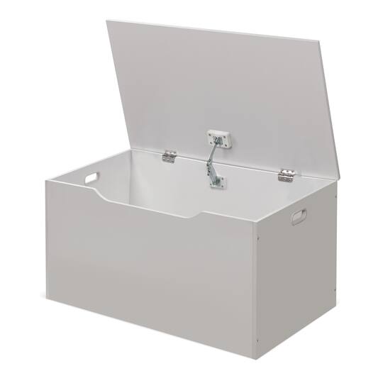 Badger Basket White Flat Bench Top Toy & Storage Box